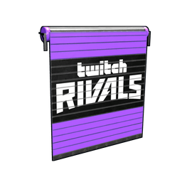 Twitch Rivals Garage Door