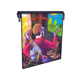 THE 13th RAID Garage Door