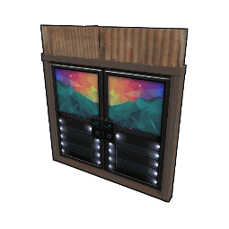 Rustoria Sheet Metal Double Door