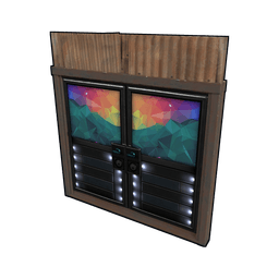 Rustoria Sheet Metal Double Door