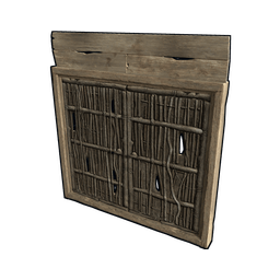 Twig Rivals Wooden Double Door