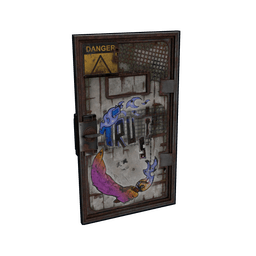 Trust in Rust Armored Door