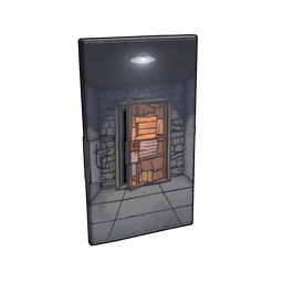 Oldschool Metal Door