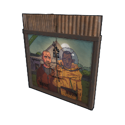 Oldschool Double Metal Door