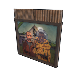 Oldschool Double Metal Door
