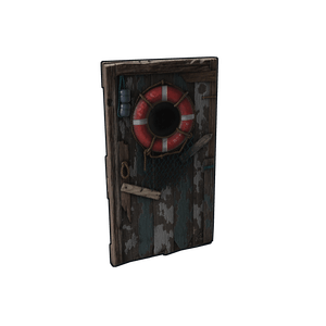 Castaway Wooden Door