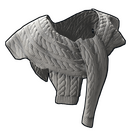 Aristocrat Hide Poncho