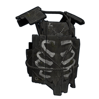 Pirate Wood Armor Jacket in Rust