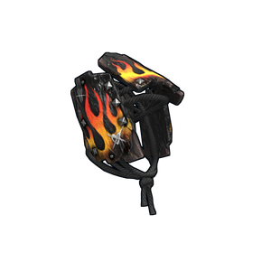 Flame Anarchy Wood Armor Helmet
