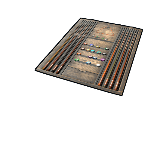 Cue Rack Rug