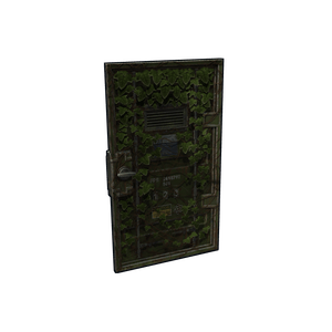 Cobalt Jungle Container Armored Door