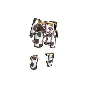 Cow Moo Flage Wood Armor Pants