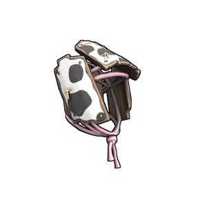 Cow Moo Flage Wood Armor Helmet