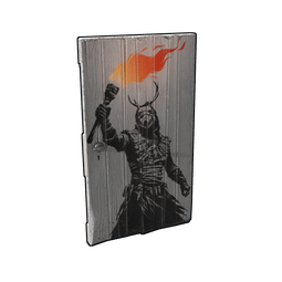Flamebearer Wooden Door