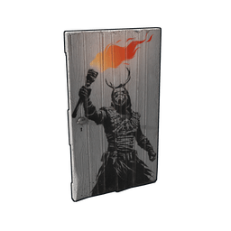 Flamebearer Wooden Door