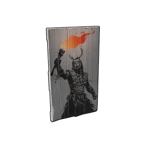 Flamebearer Wooden Door