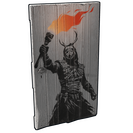 Flamebearer Wooden Door