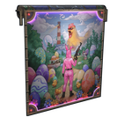Easter Madness Garage Door