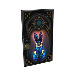 Easter Bunny Sheet Metal Door