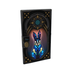 Easter Bunny Sheet Metal Door