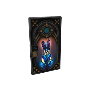 Easter Bunny Sheet Metal Door