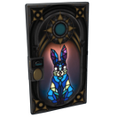 Easter Bunny Sheet Metal Door