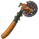 Carrot Chopper Salvaged Axe