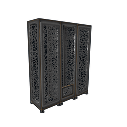 Wrought Iron Locker