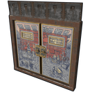 Porcelain Armored Double Door