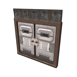 Space Station Armored Double Door