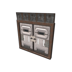 Space Station Armored Double Door