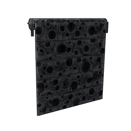 Asteroid Garage Door
