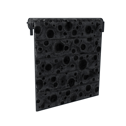 Asteroid Garage Door