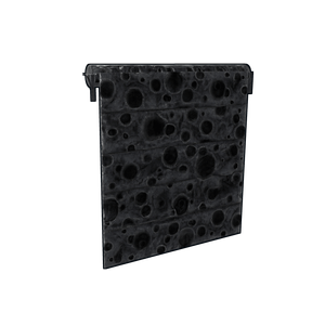 Asteroid Garage Door