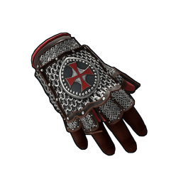 Knights Templar Roadsign Gloves