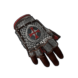 Knights Templar Roadsign Gloves