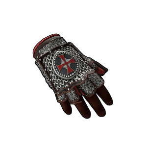Knights Templar Roadsign Gloves