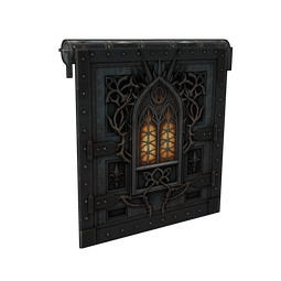 Gothic Veil Garage Door