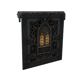 Gothic Veil Garage Door