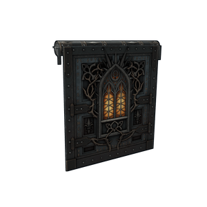 Gothic Veil Garage Door