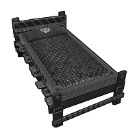 Black OPS Bed in Rust