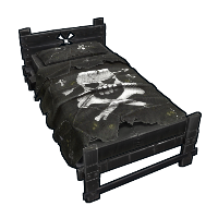 Pirate Bed in Rust