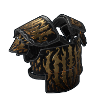 Night Demon Roadsign Vest in Rust