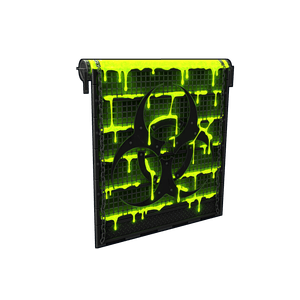 Biohazard Bunker Garage Door