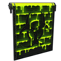 Biohazard Bunker Garage Door