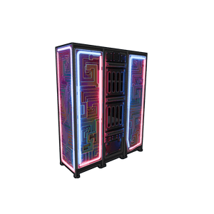 Neon Bismuth Locker