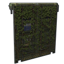 Cobalt Jungle Container Garage Door