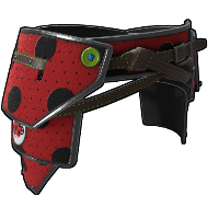 Ladybug Cosplay Roadsign Pants in Rust