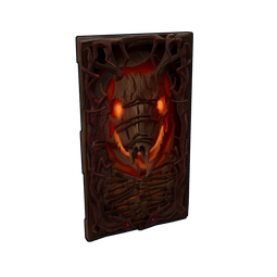 Wild Hunt Wooden Door