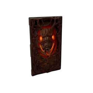 Wild Hunt Wooden Door